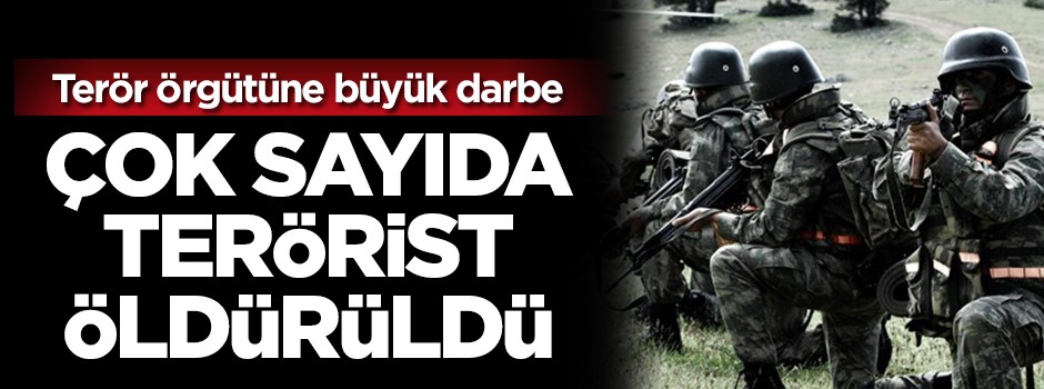 Terör örgütüne tarihi darbe