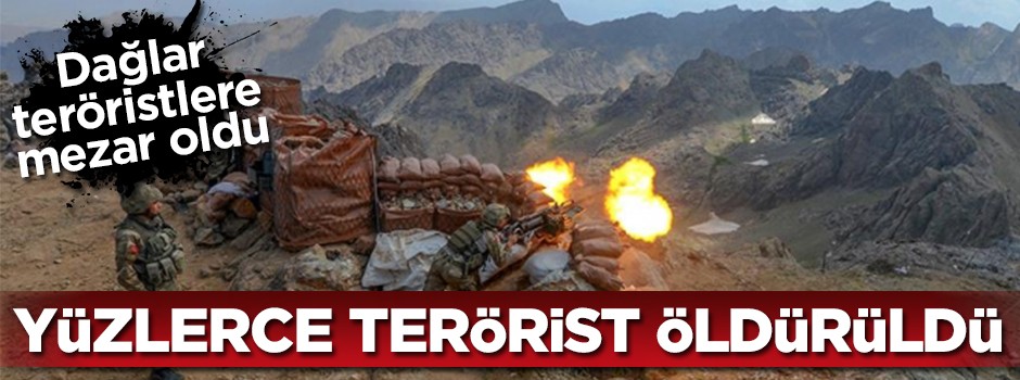 Terör örgütüne tarihi darbe