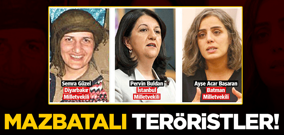 Terör partisinin kirli çamaşırları... Mazbatalı teröristler!