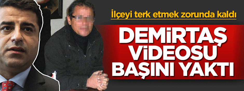 'Terör propagandası' yapan müdür tepki çekince ilçeyi terk etti