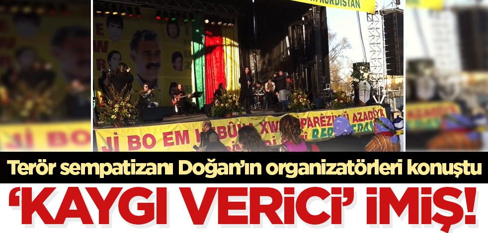 Terör sempatizanı Aynur Doğan'ın konserinin organizasyon firması konuştu: Kaygı verici(!)