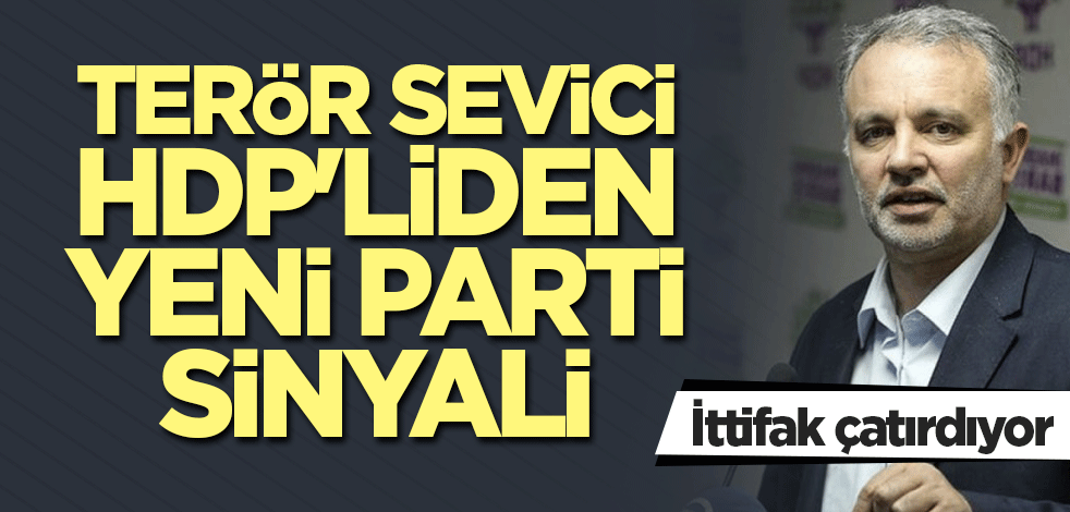 Terör sevici HDP'li Bilgen'den yeni parti sinyali