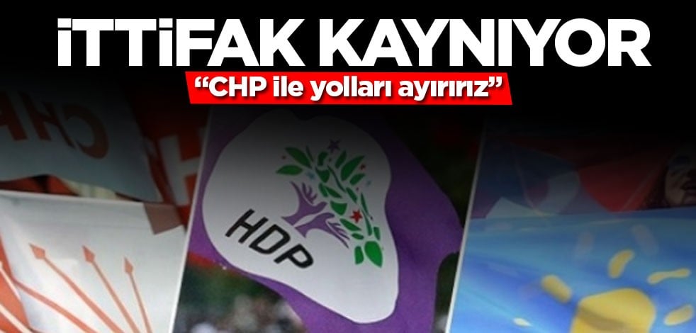 Terör sevici HDP’nin 'ortak mücadele' çağrısı ittifakı gerdi