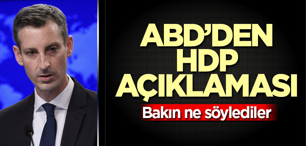 Terör sevici HDP’ye kapatma davası açıldı! Ses ABD’den çıktı
