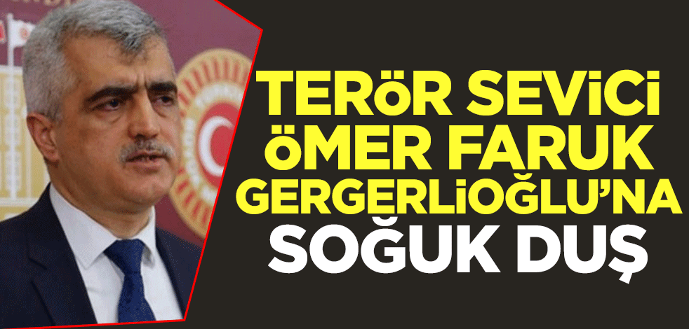 Terör sevici Ömer Faruk Gergerlioğlu'na şok