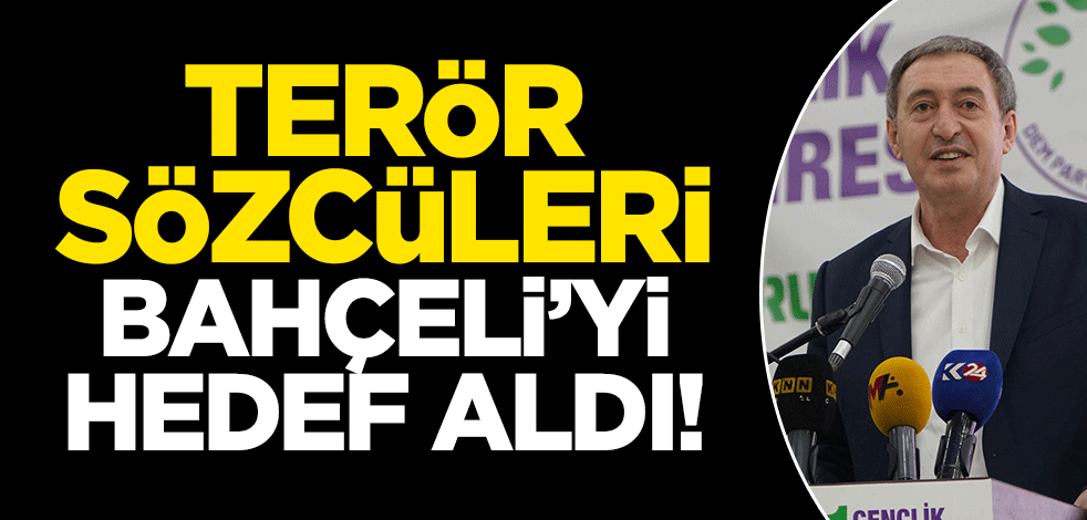 Terör seviciler Devlet Bahçeli'yi hedef aldı!