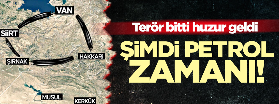 Terörden temizlenen Hakkari ve Siirt'te sondaj çalışmalarına başlandı
