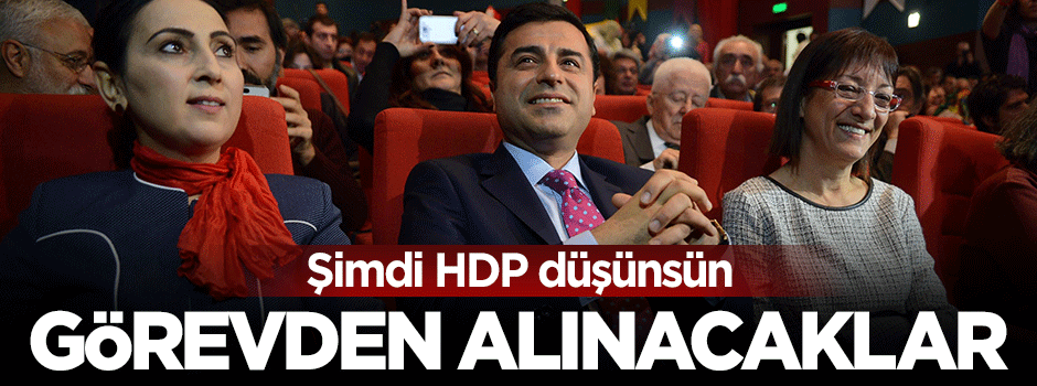 Teröre bulaşan belediye başkanları görevden alınacak