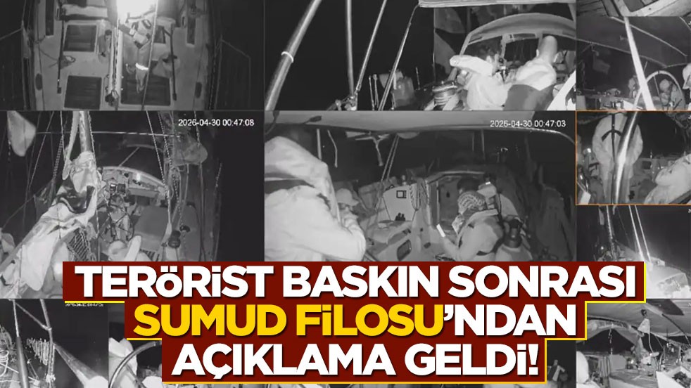 Terörist baskın sonrası Sumud Filosu'ndan açıklama geldi!
