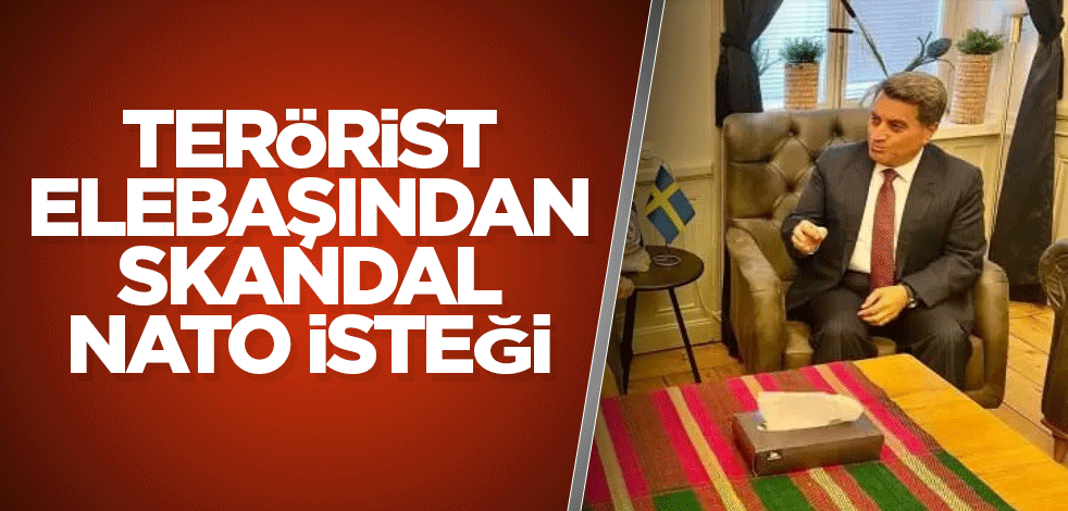 Terörist elebaşından skandal NATO isteği