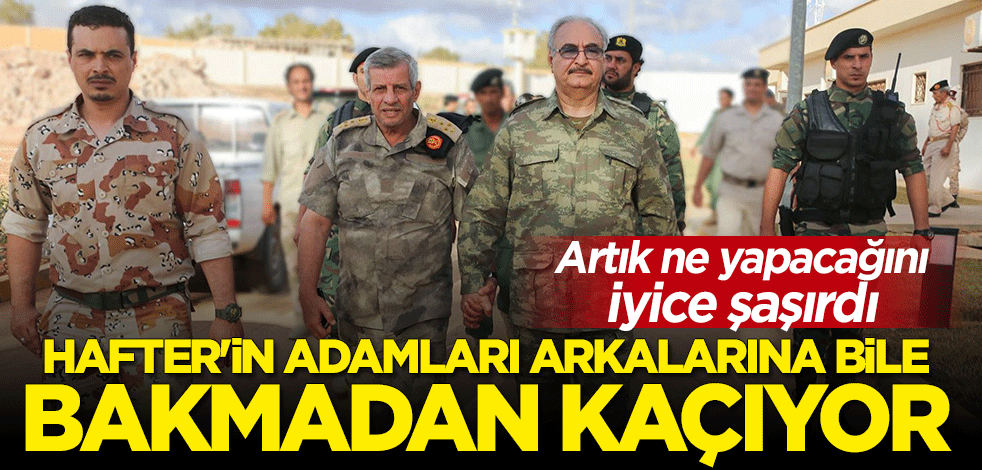 Terörist Hafter iyice köşeye sıkıştı: Geri çekilmeler sürüyor