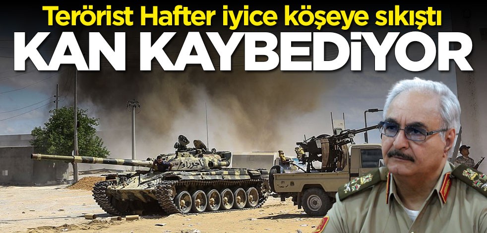 Terörist Hafter'e 'Barış Fırtınası' darbesi: Ağır kayıp verdi