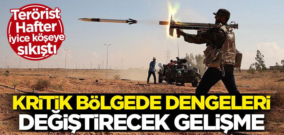 Terörist Hafter'e büyük şok! Teslim olmaya başladılar