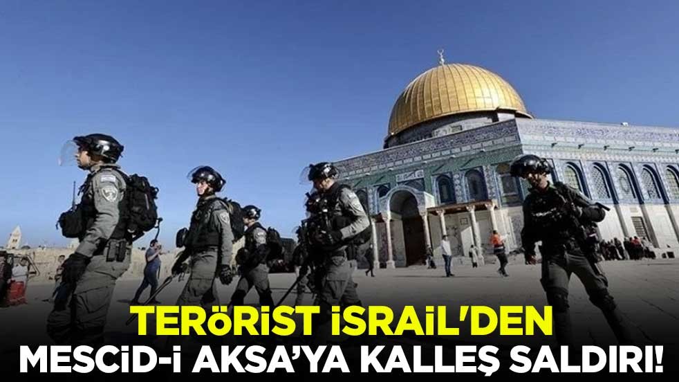 Terörist İsrail'den Mescid-i Aksa kalleş saldırı! İmam Abbasi'yi gözaltına aldı