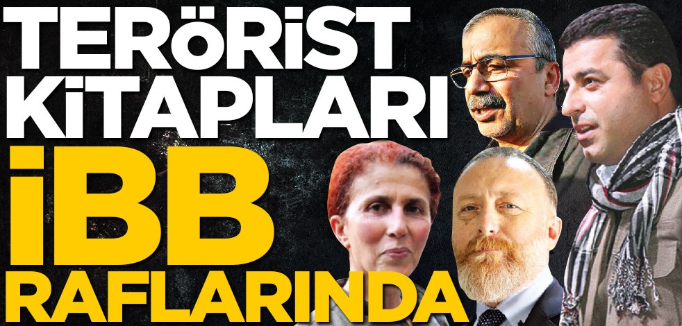 Terörist kitapları İBB raflarında