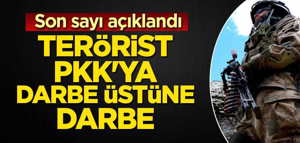 Terörist PKK'ya darbe üstüne darbe