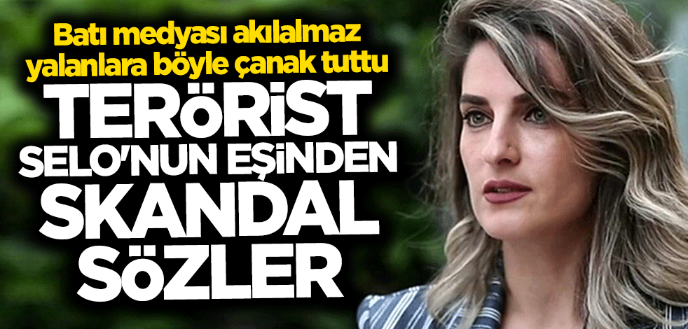 Terörist Selahattin Demirtaş'ın eşinden skandal sözler