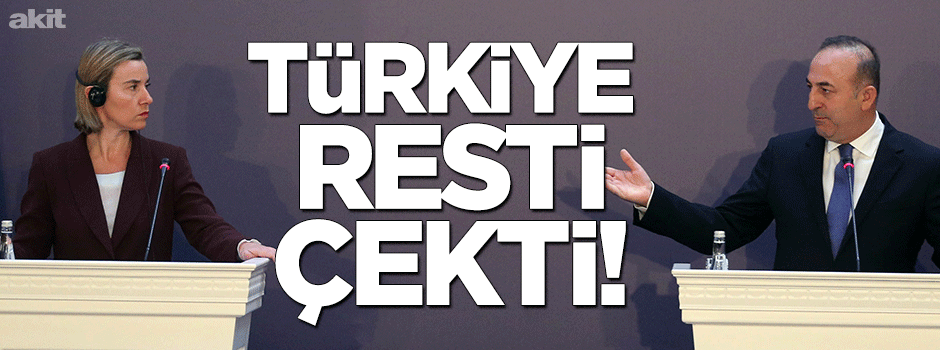 Terörist YPG ile aynı masaya oturmayız