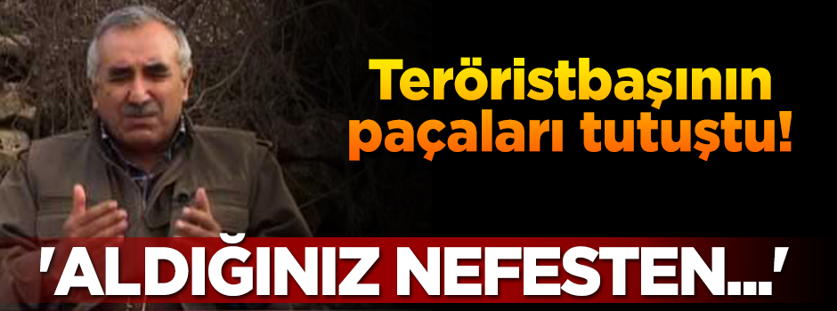 Teröristbaşı Karayılan'ın çaresizliği telsize böyle yansıdı