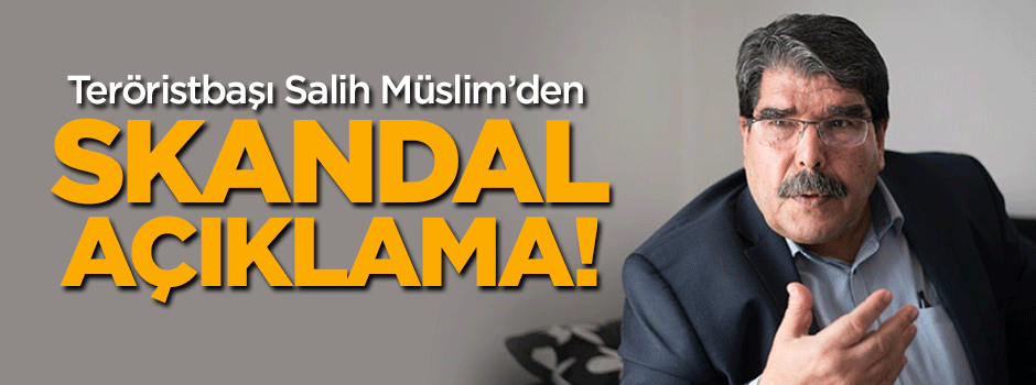 Teröristbaşı Salih Müslim Rusları destekledi