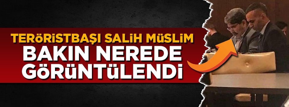 Teröristbaşı Salih Müslim şimdi de Prag'ta ortaya çıktı