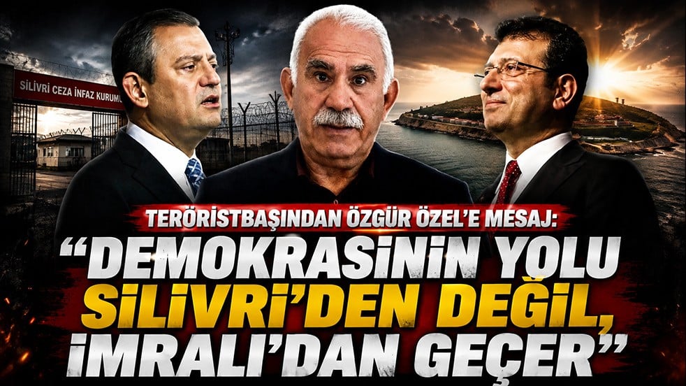 Teröristbaşından Özgür Özel'e mesaj: “Demokrasinin yolu Silivri'den değil, İmralı'dan geçer”