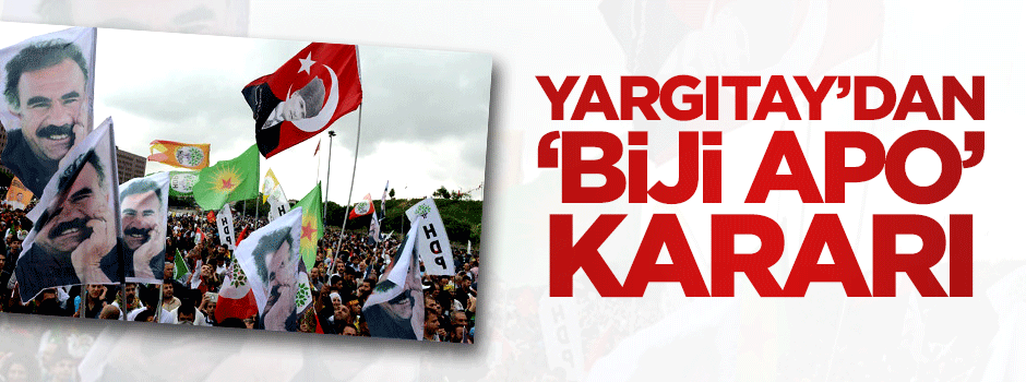 Teröristbaşını öven sloganlar yeniden 'terör suçu'