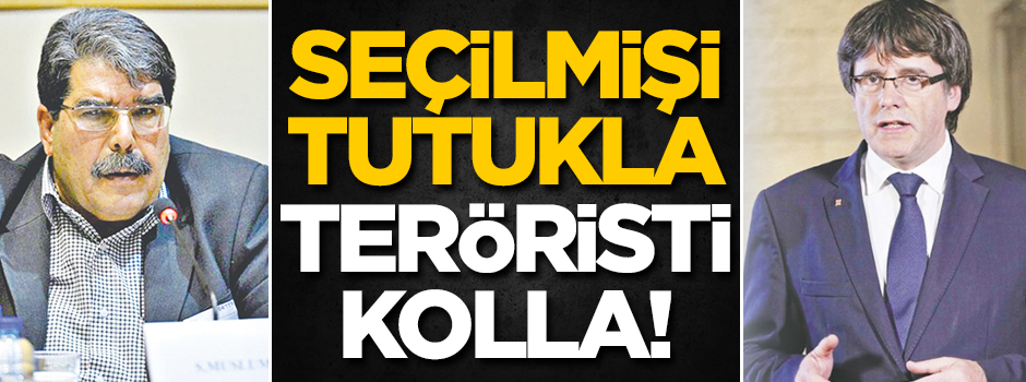 Teröristi kolla, seçilmişi tutukla!
