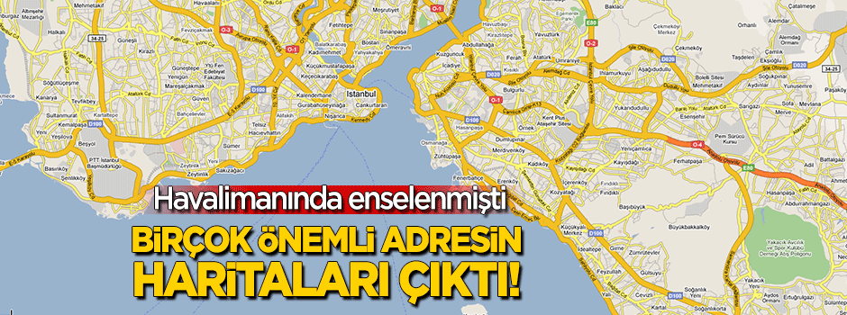 Teröristin ayakkabısındaki bellekten birçok önemli adresin haritaları çıktı!