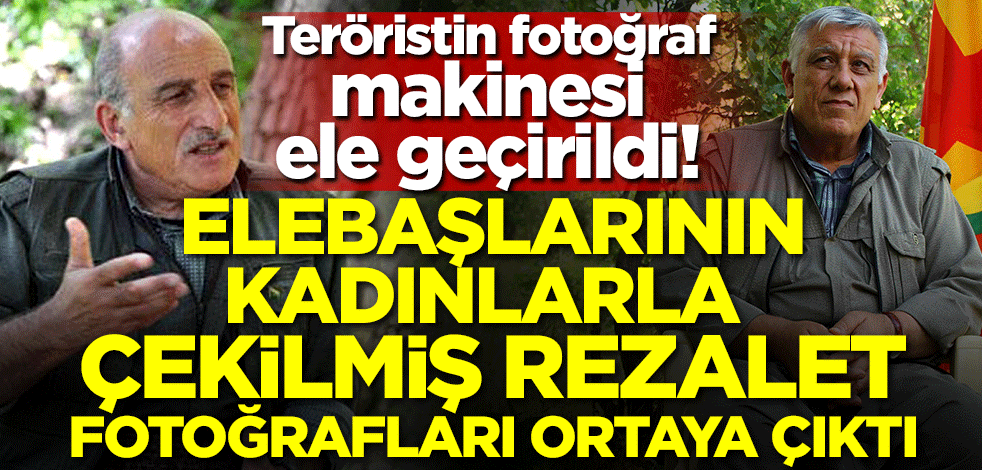 Teröristin fotoğraf makinesi ele geçirildi! Karayılan ve Bayık'ın kadınlarla çekilmiş rezalet fotoğrafları ortaya çıktı