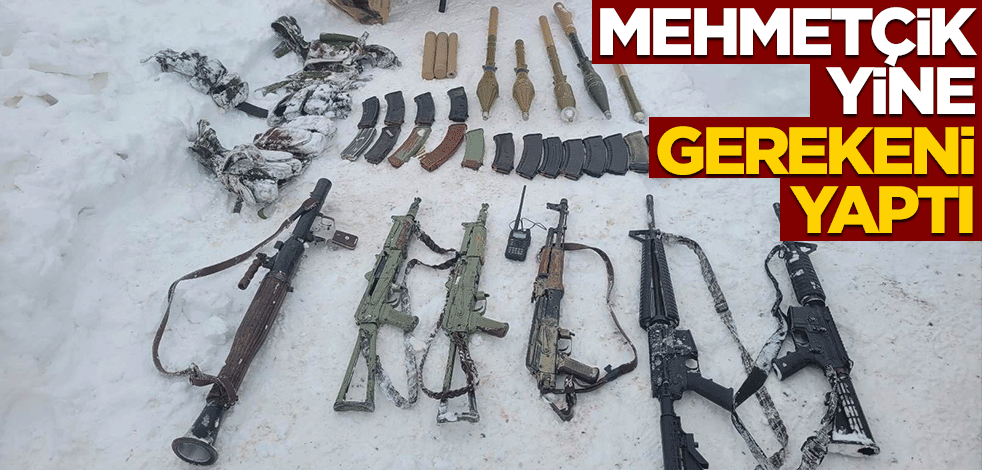 Teröristler kendi yuvalarında vuruldu! Mehmetçik affetmedi
