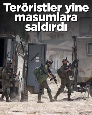 Teröristler yine masumlara saldırdı!