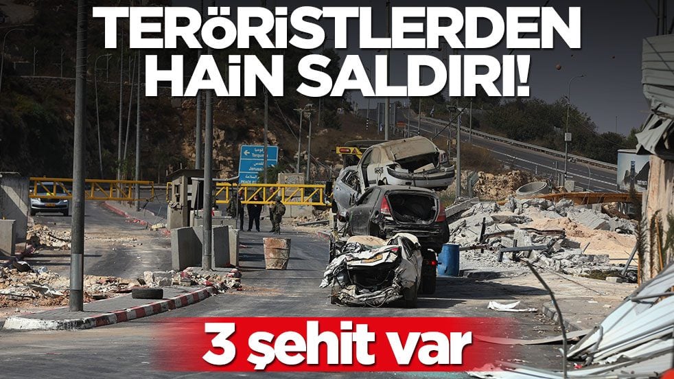 Teröristlerden hain saldırı! 3 şehit var