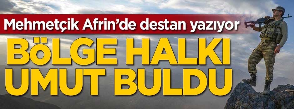 Teröristlere demir yumruk, sivillere merhamet eli