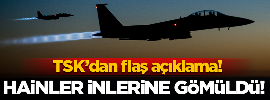 Teröristleri inlerinde gömdük! 35 terörist etkisiz hale getirildi