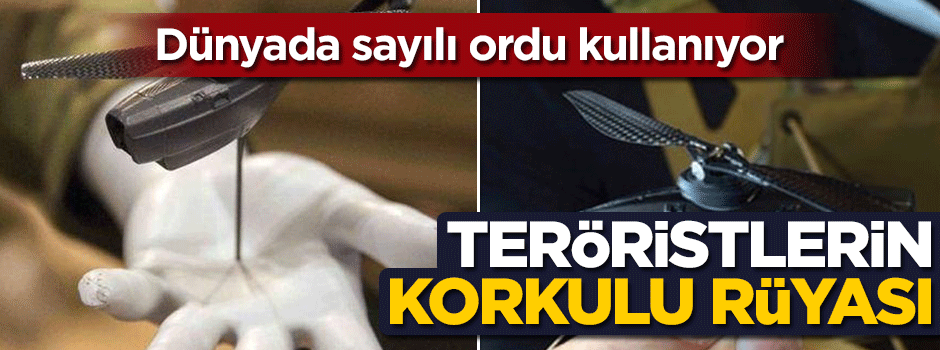 Teröristlerin korkulu rüyası oldu