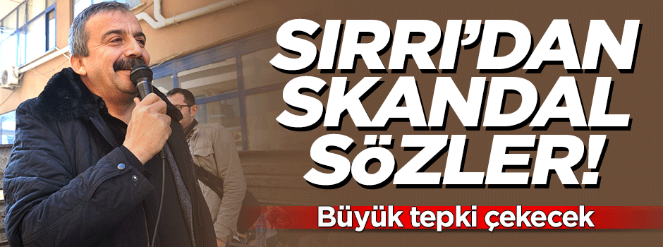 Teröristsever Sırrı Süreyya'dan skandal sözler!