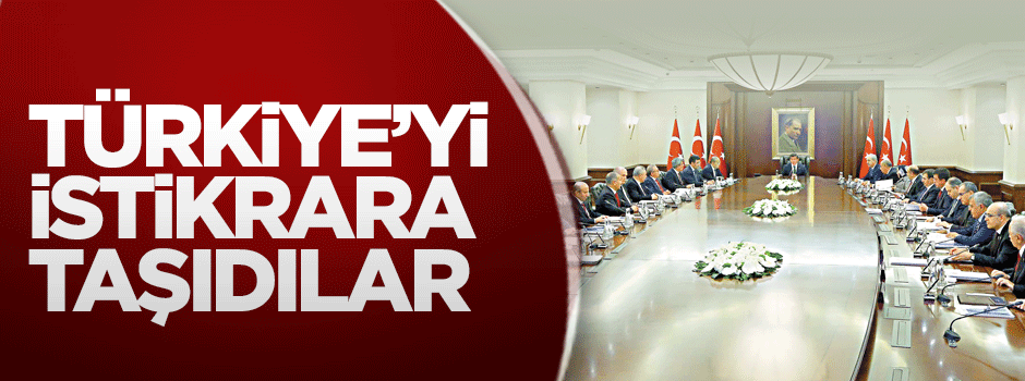Terörle mücadele sürecek