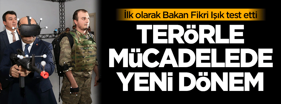 Terörle mücadelede yeni dönem!