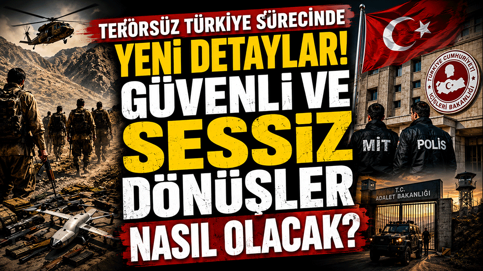 Terörsüz Türkiye sürecinde yeni detaylar! 