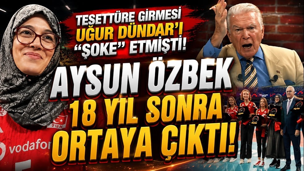 Tesettüre girmesi Uğur Dündar’ı “şoke” etmişti! Aysun Özbek 18 yıl sonra ortaya çıktı