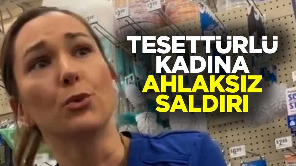 Tesettürlü kadına ahlaksız saldırı