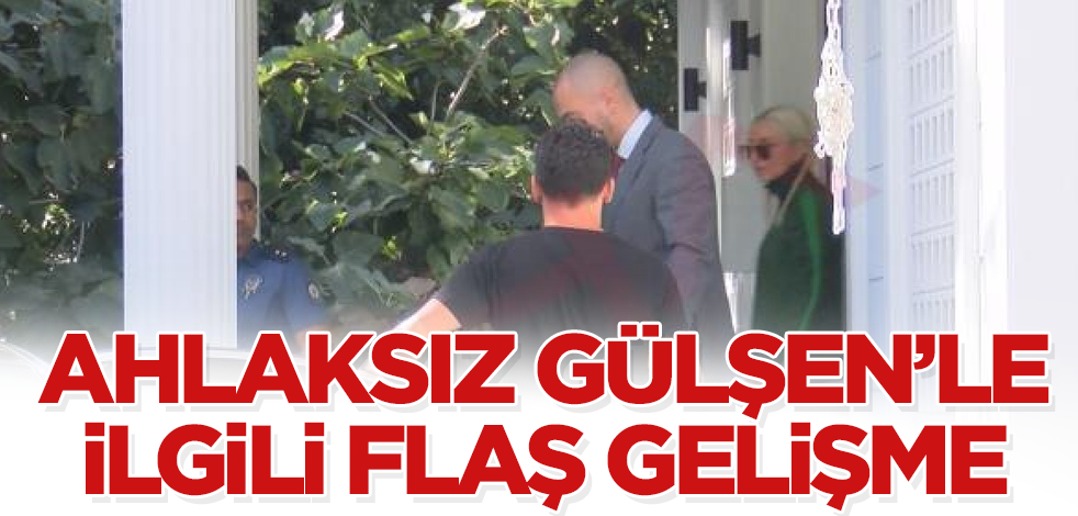 Teşhirci şarkıcı Gülşen'le ilgili flaş gelişme
