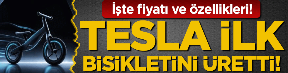 Tesla ilk bisikletini üretti: İşte fiyatı ve özellikleri!