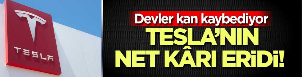 Tesla’nın net kârı eridi!