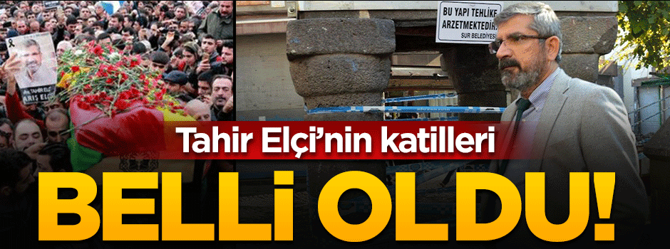 Teslim olan PKK'lılar itiraf etti: Tahir Elçi'yi biz öldürdük!