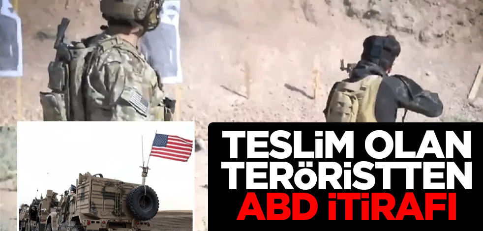 Teslim olan teröristten ABD itirafı