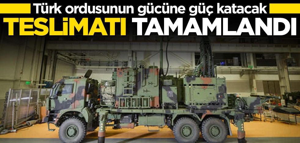 Teslimatı tamamlandı! TSK'nın gücüne güç katacak