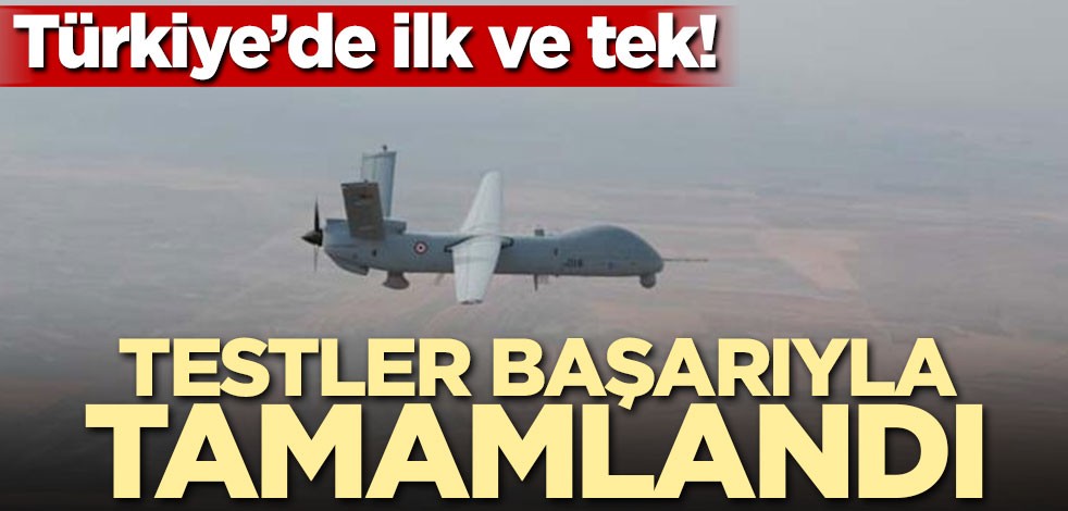 Testleri başarıyla tamamlandı! Türkiye'de ilk ve tek