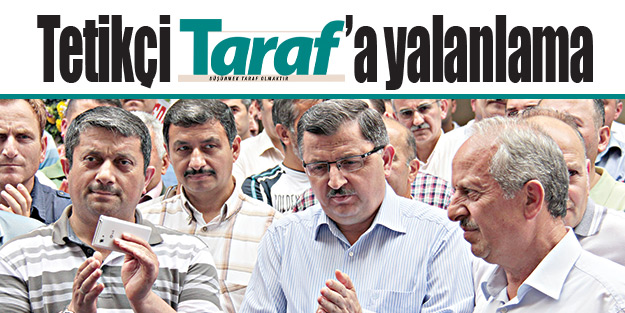 Tetikci Taraf’a yalanlama